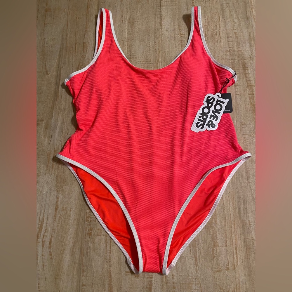 Brand New w Tags - Love & Sport - XXL (20) One Piece Bathing Suit
